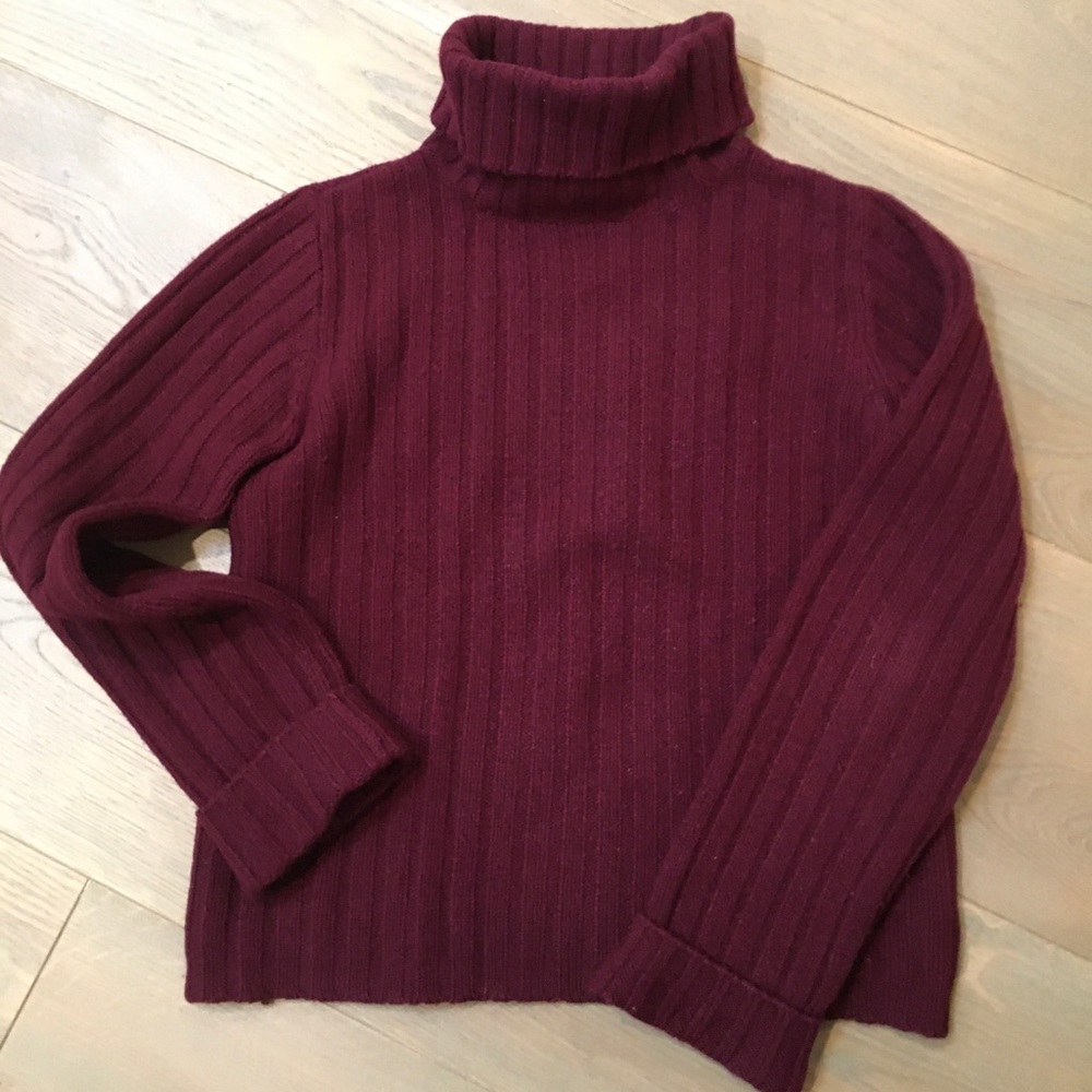 DKNY thick turtleneck sweater